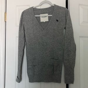 Grey oversized Sweater Tunic